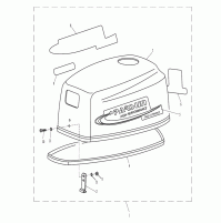 TOP COWLING ASSY 2 Strock For T5 T5.8